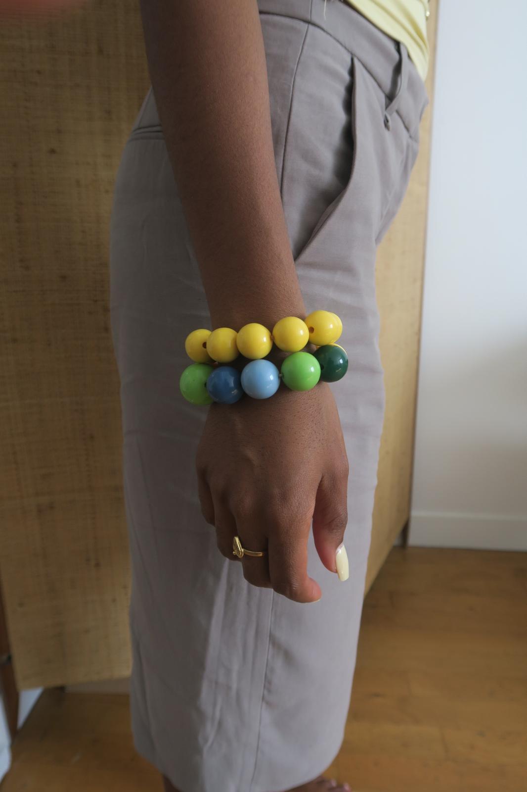 bracelets perle - lot de 2