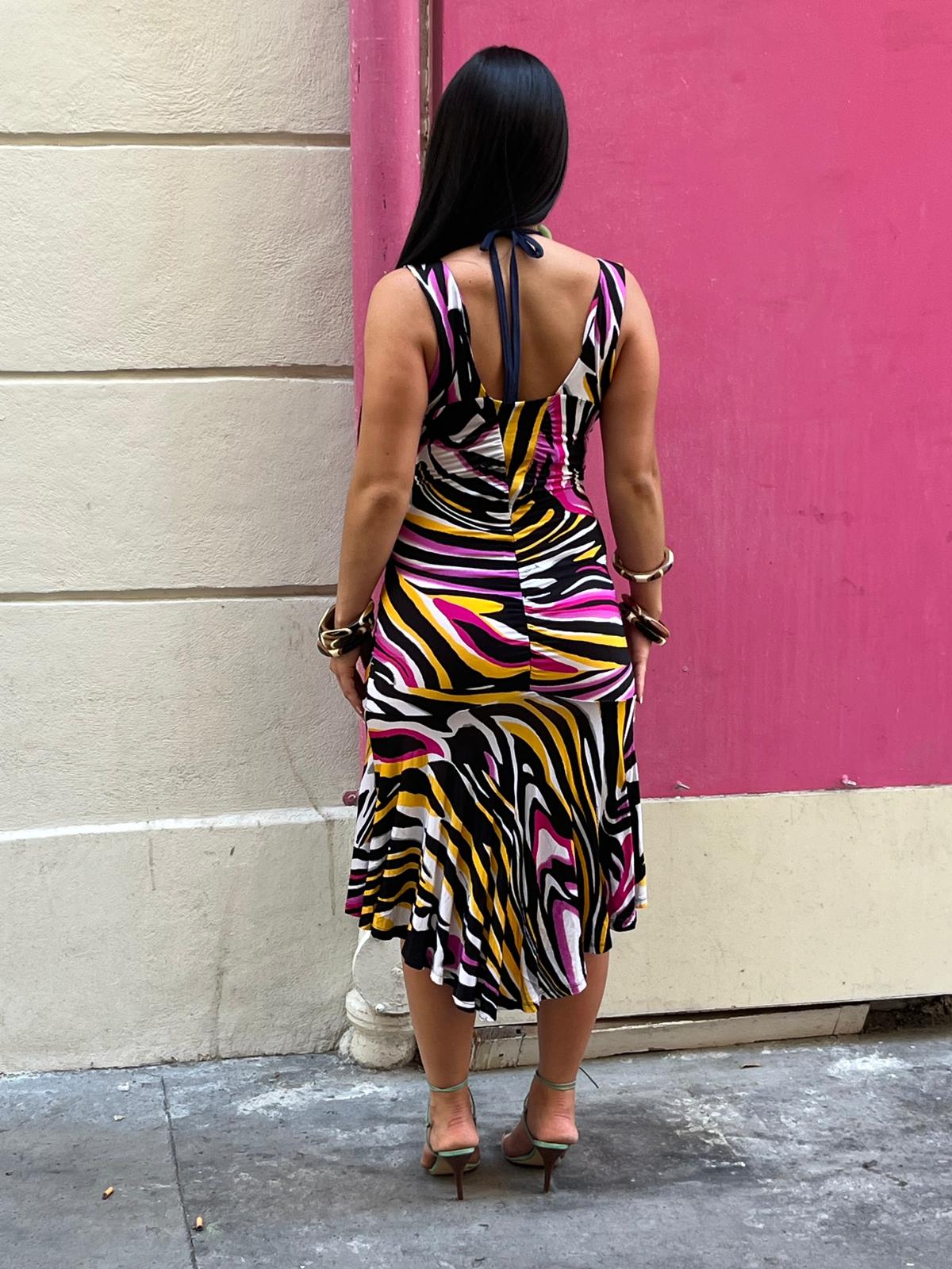 psychedelic dress